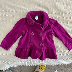 Darling fuschia peacoat